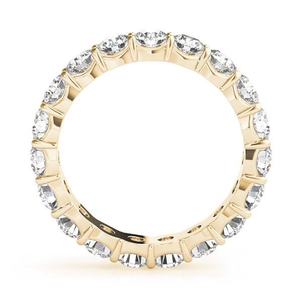 18K Yellow Gold 7/8 ct tw Diamond Wedding Ring