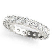 18K White Gold 7/8 ct tw Diamond Wedding Ring