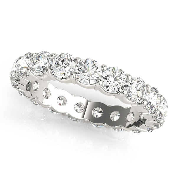 18K White Gold 7/8 ct tw Diamond Wedding Ring