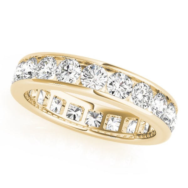 18K Yellow Gold 1/2 ct tw Diamond Wedding Ring