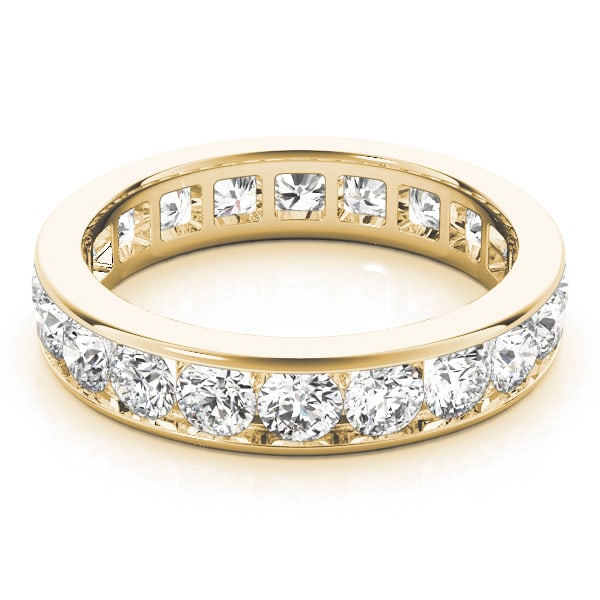 18K Yellow Gold 1/2 ct tw Diamond Wedding Ring