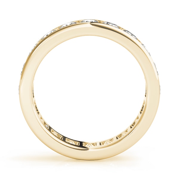 18K Yellow Gold 1/2 ct tw Diamond Wedding Ring