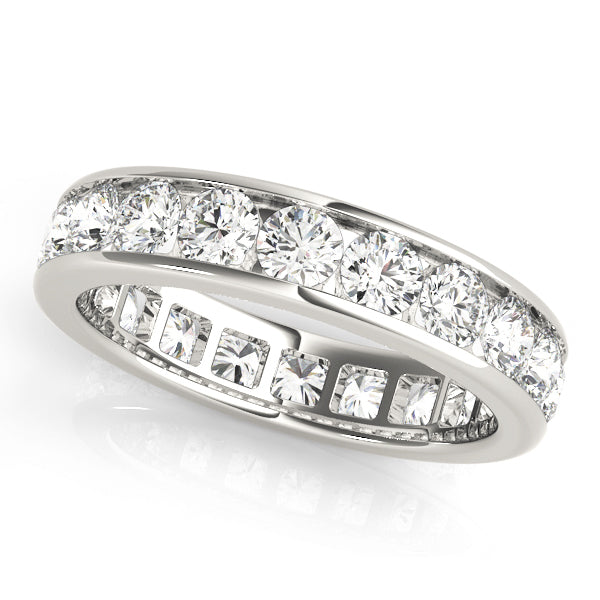 Multi-Diamond 14K Gold Wedding Ring