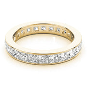 14K Yellow Gold 7/8 ct tw Diamond Wedding Ring