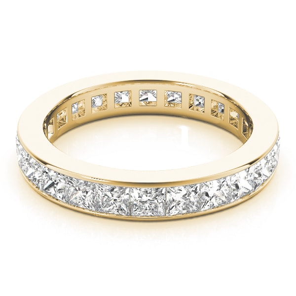 14K Yellow Gold 7/8 ct tw Diamond Wedding Ring