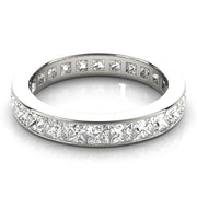 Multi-Diamond Square Wedding Ring