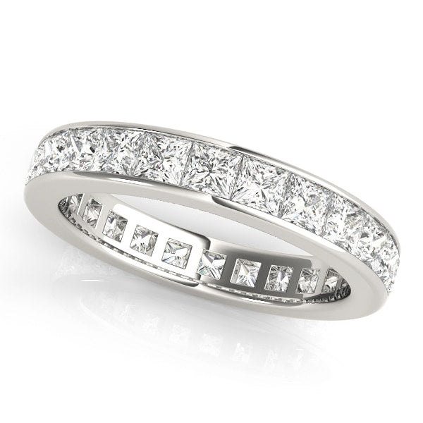 14K White Gold 7/8 ct tw Diamond Wedding Ring