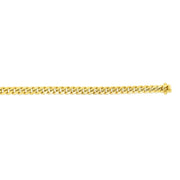 14K Gold 10.7mm Semi-Solid Classic Miami Cuban