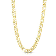 14K Gold 11.1mm Semi-Solid Classic Miami Cuban