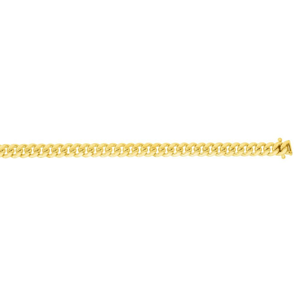 14K Gold 3.9mm Classic Miami Cuban