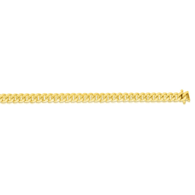 14K Gold 20"" 4.9mm Classic Miami Cuban