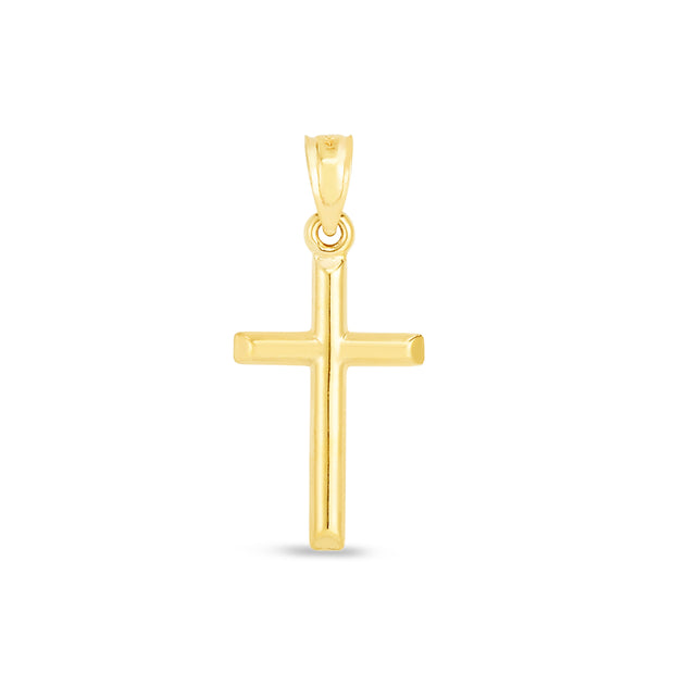 14K Gold Petite Cross