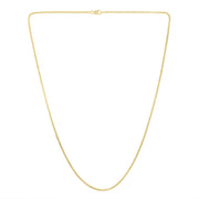 14K Gold 1.65mm Popcorn Chain