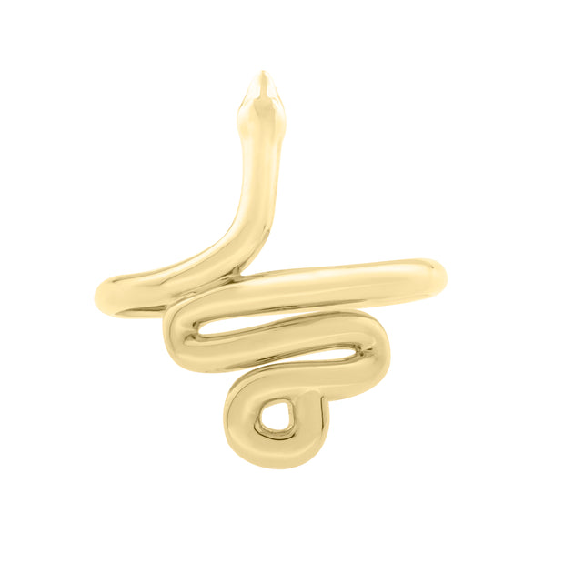 14K Snake Ring