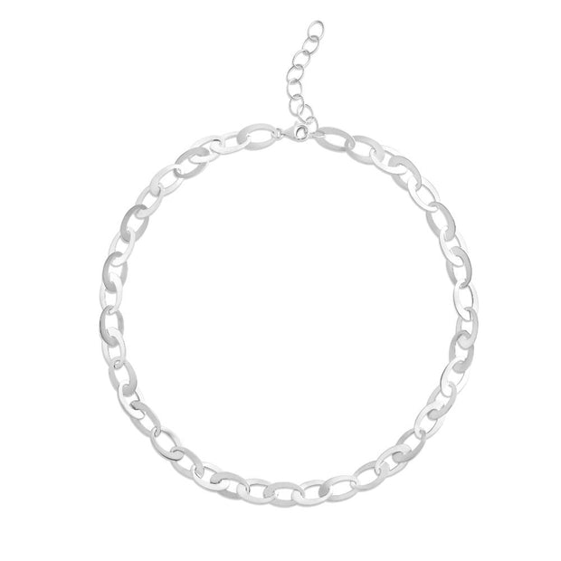 14K Brick Omega Necklace