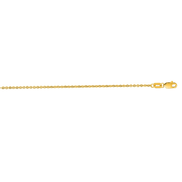 14K Gold 1.5mm Lite Forsantina Chain