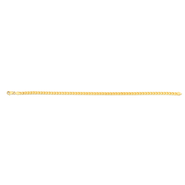 14K Gold 2.7mm Round Franco Chain