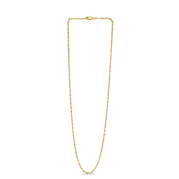 14K Gold 2.11mm Lumina Chain