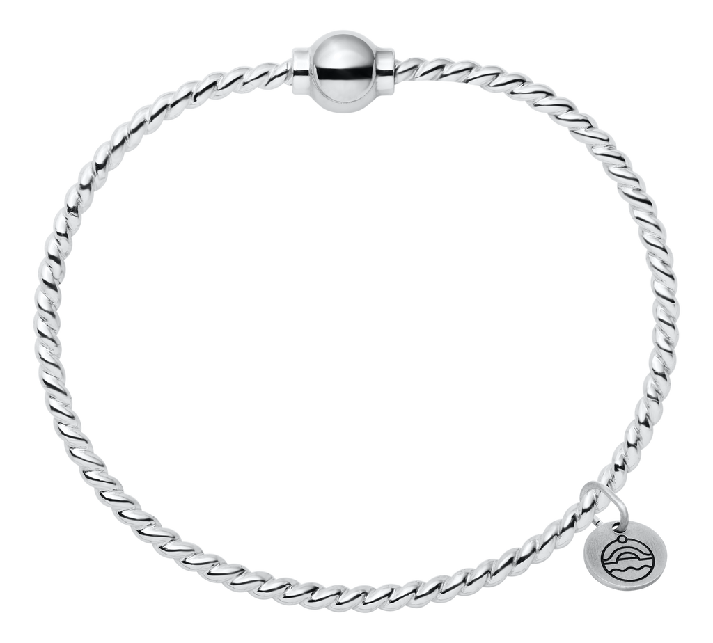 Twisted Cape Cod Bracelet - Authentic LeStage Bracelet in Sterling