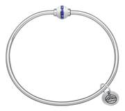 Sapphire Cape Cod Bracelet - Authentic LeStage Bracelet in Sterling Silver with Channel-Set Sapphires