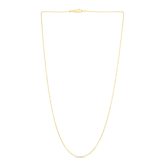 14K Gold 2.5mm Bead Chain