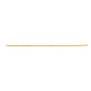 14K 3mm Silk Rope Chain