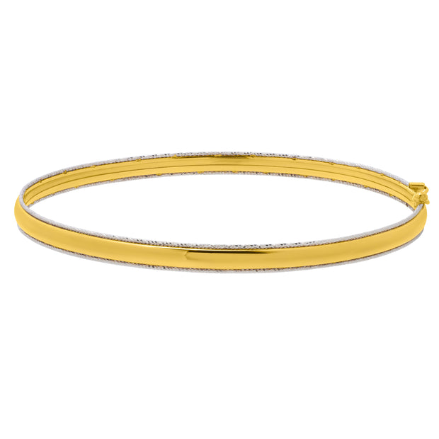 14K Gold Classic Polished Bangle