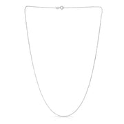 14K Gold 1.1mm Diamond Cut Cable Chain