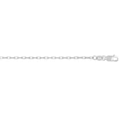 14K Gold 1.3mm French Cable Chain