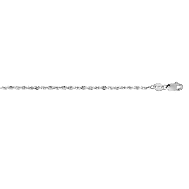 14K Gold 1.5mm Lite Rope Chain