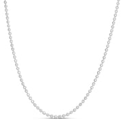 14K 2.5mm Moon Chain
