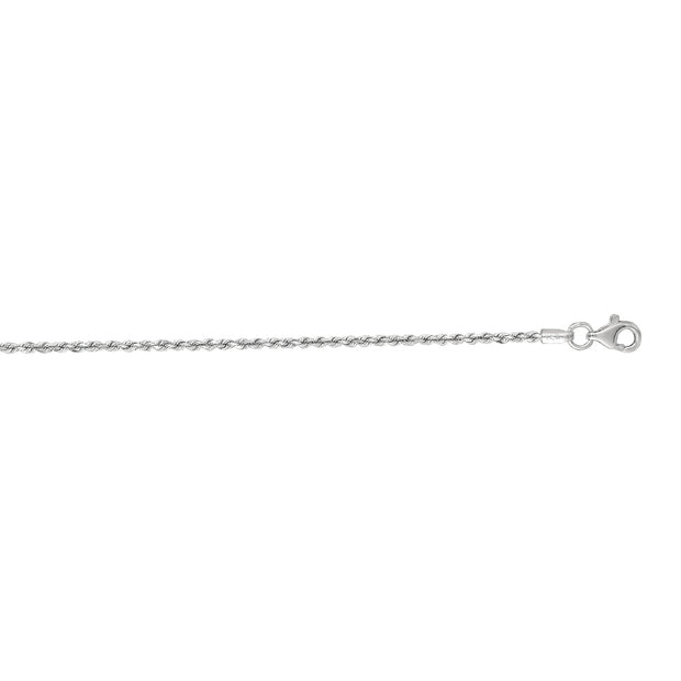 14K Gold 1.6mm Diamond Cut Royal Rope Chain