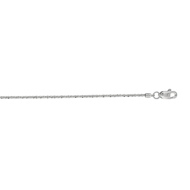 14K Gold 1.1mm Sparkle Chain