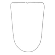 14K Gold 2.5mm Solid Round Box Chain