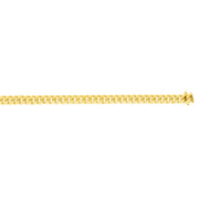 10K Gold 20"" 3.9mm Classic Miami Cuban