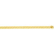 10K Gold 3.9mm Classic Miami Cuban