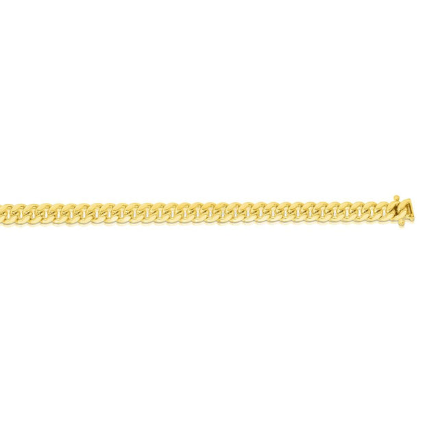 10K Gold 20"" 6.1mm Classic Miami Cuban