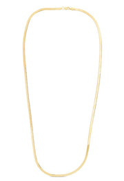 10K Gold 2.8mm Herringbone Necklace