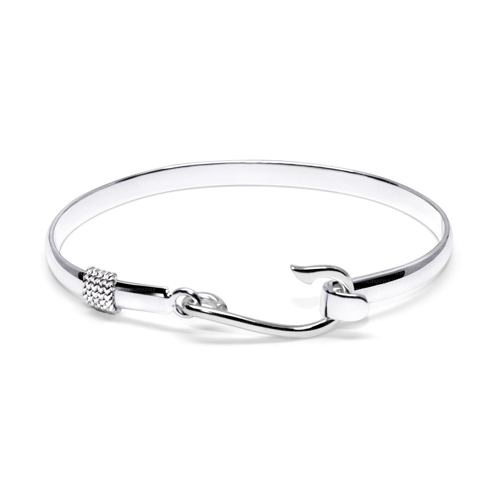 Fish Hook Bracelet made in Sterling Silver – Nasr Jewelers