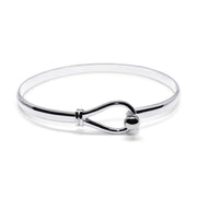 Loop Knot Bracelet made in Sterling Silver with a Silver Ball